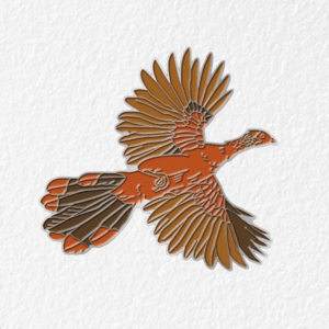 Cocrico Bird Enamel Pin